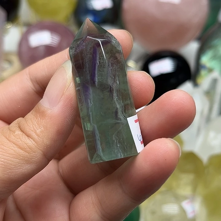 42克萤石柱未镶嵌萤石