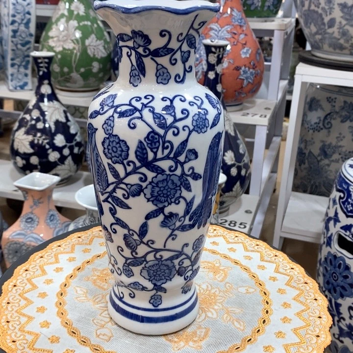 【闪购商品】摆件青花瓷花瓶福利一个
