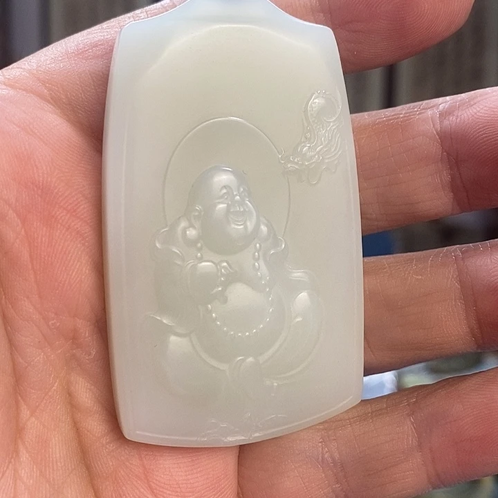 和田玉未镶嵌吊坠(不含链)