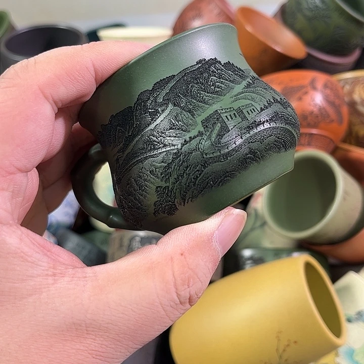 茶杯紫砂全手工紫砂主人杯