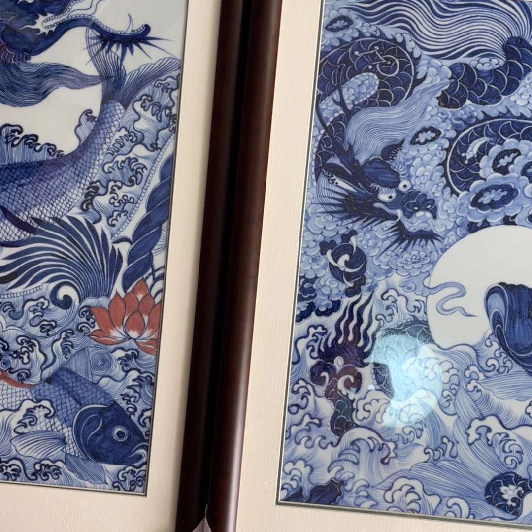 亦***屿景德镇陶瓷手工手绘