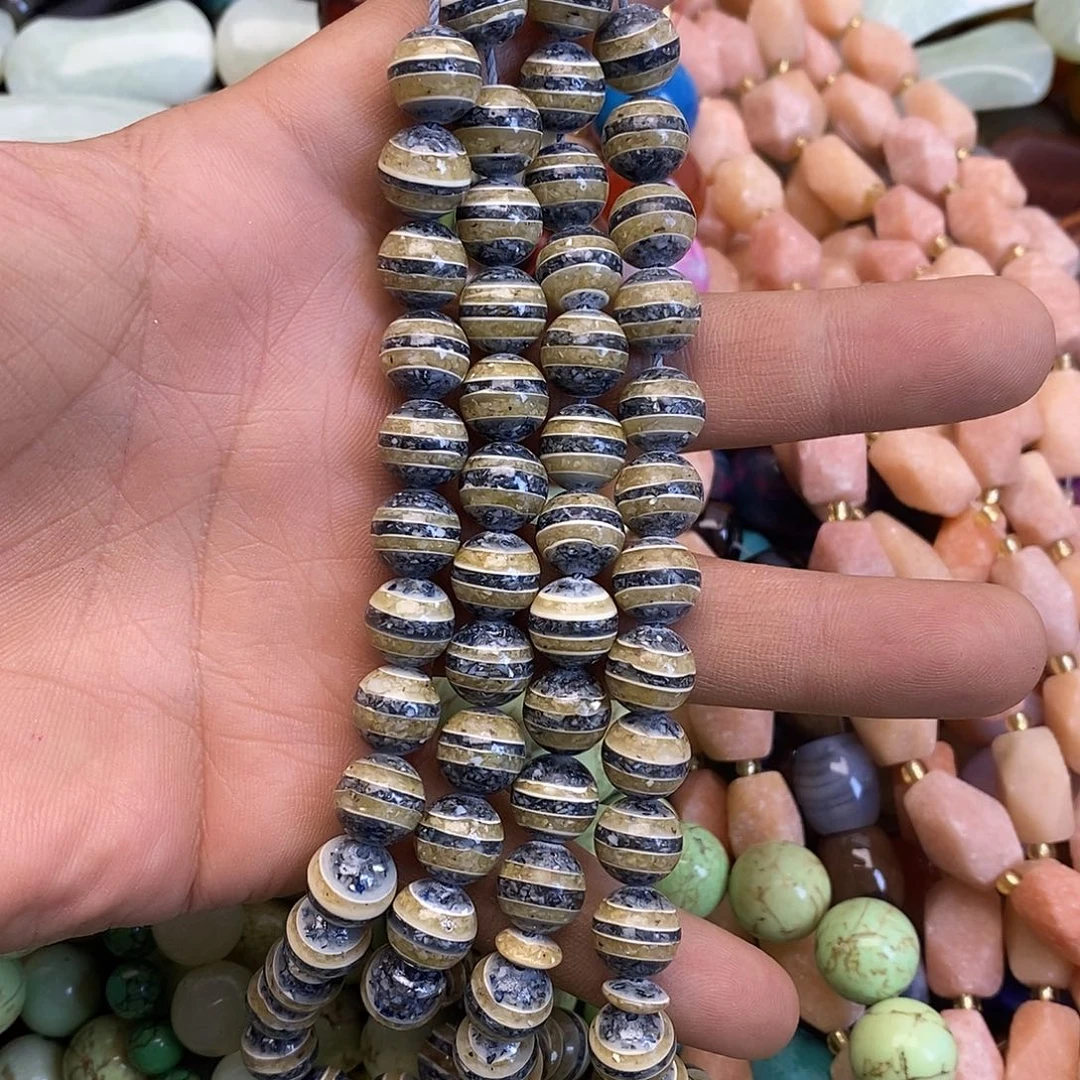 玛瑙/玉髓未镶嵌珠宝半成品贝壳成品串一条装