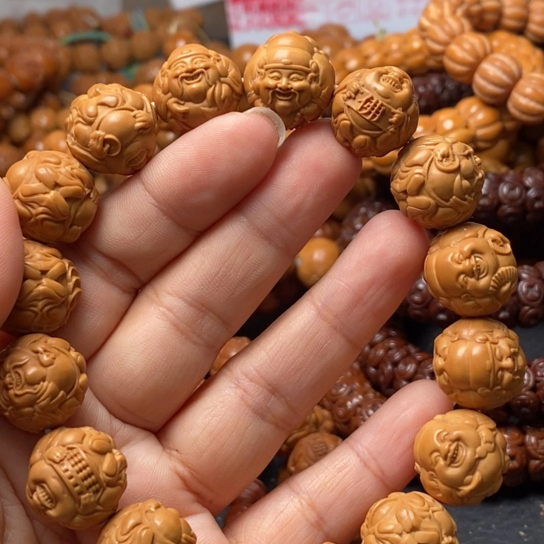 猴头核桃手串猴头