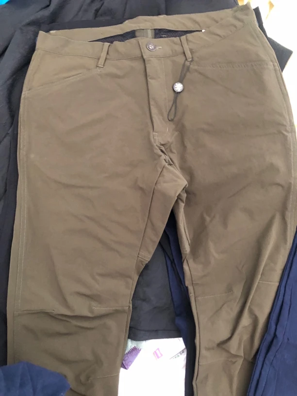 夏季休闲裤夏季薄款男裤软壳裤中裤