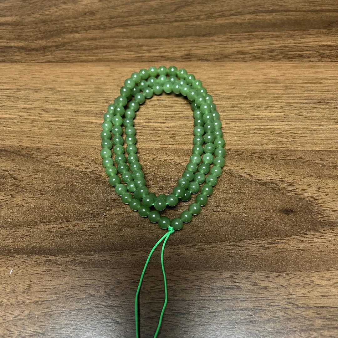 和田玉 和田玉 6毫米项链 多样性发货 京华