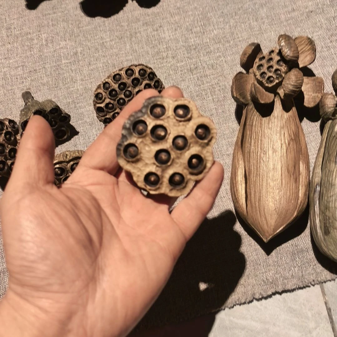 阴沉木程*手工壶承乌木金丝楠。