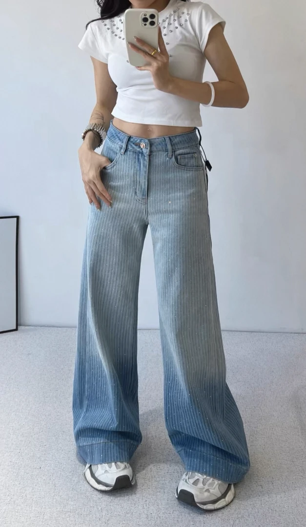 【JINJIN】2025春夏:深圳小众设计款长裤NO退NO换（2089）