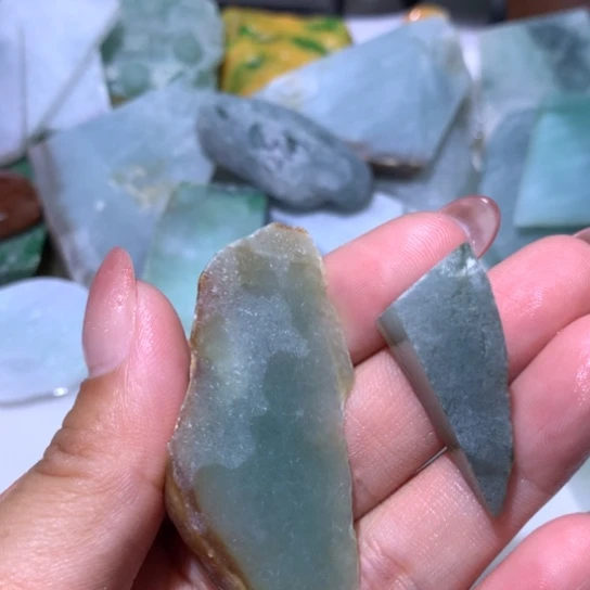 散珠翡翠翡翠边角料