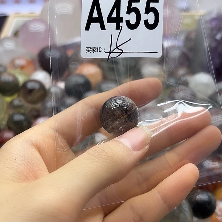 菠***粒紫晶珠宝半成品未镶嵌455