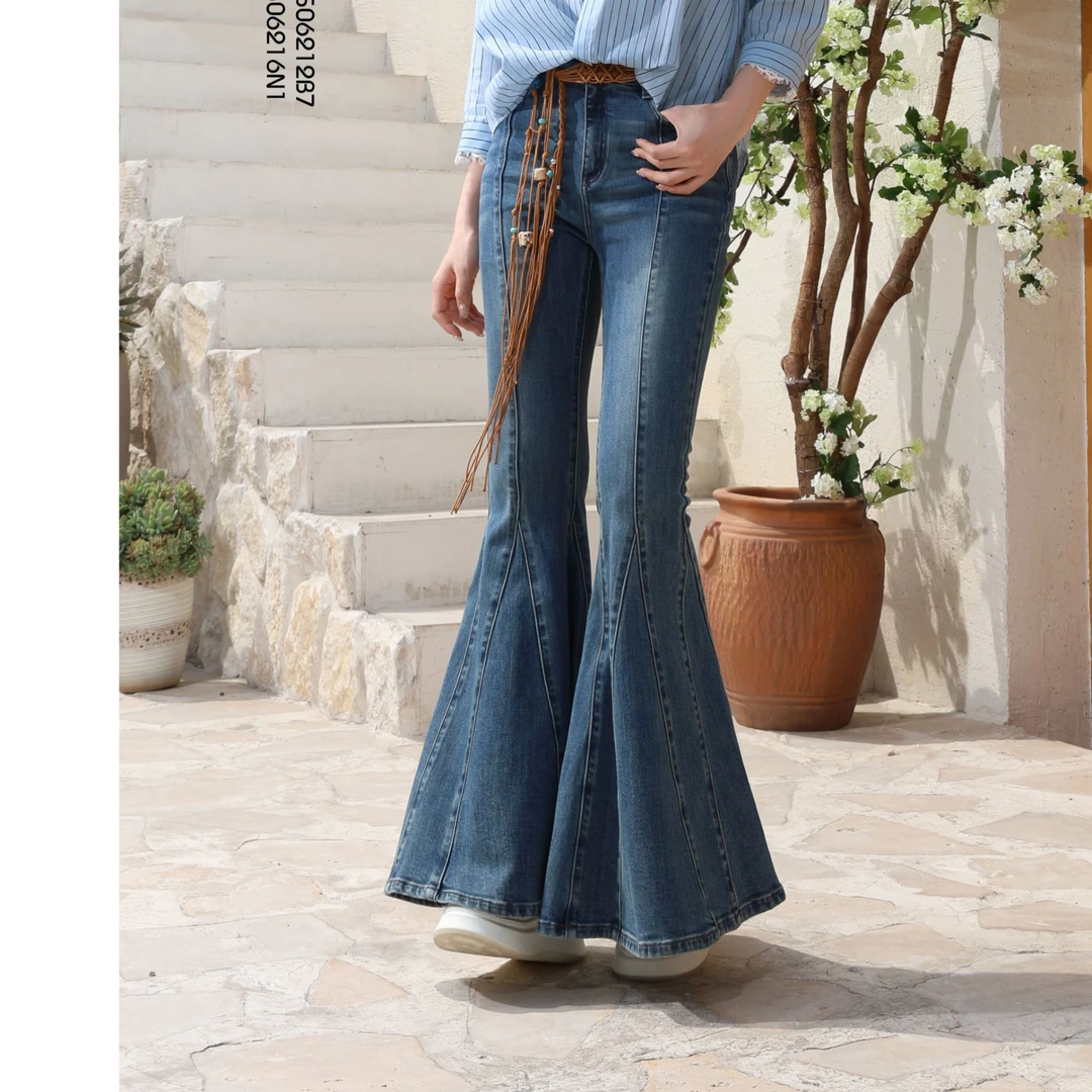 BAISI百丝牛仔裤ABSC506216N1蓝色