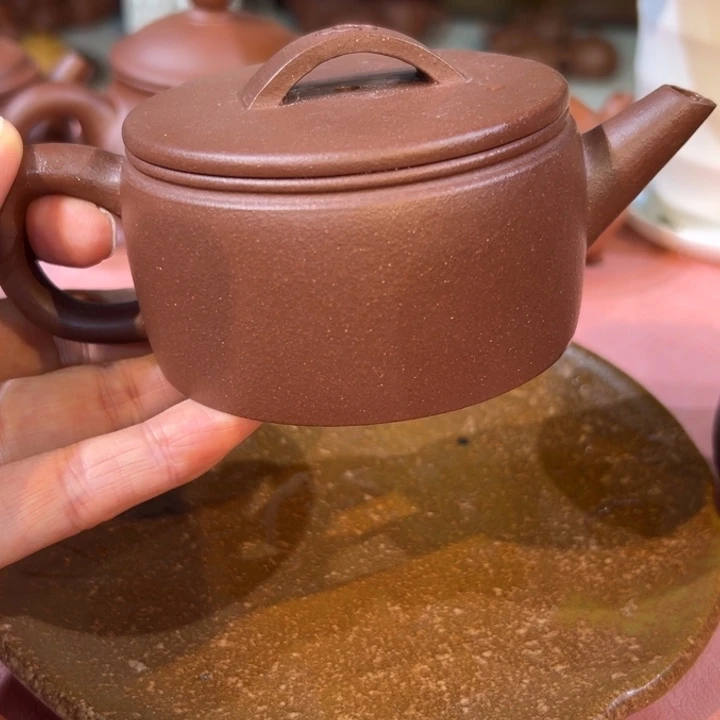 紫砂茶案紫泥汉瓦180cc