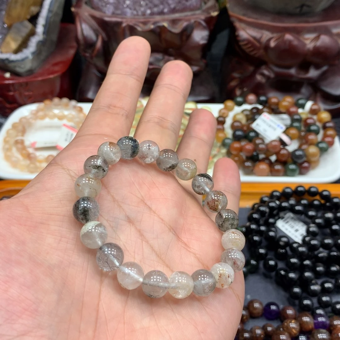 水晶手串未镶嵌天然