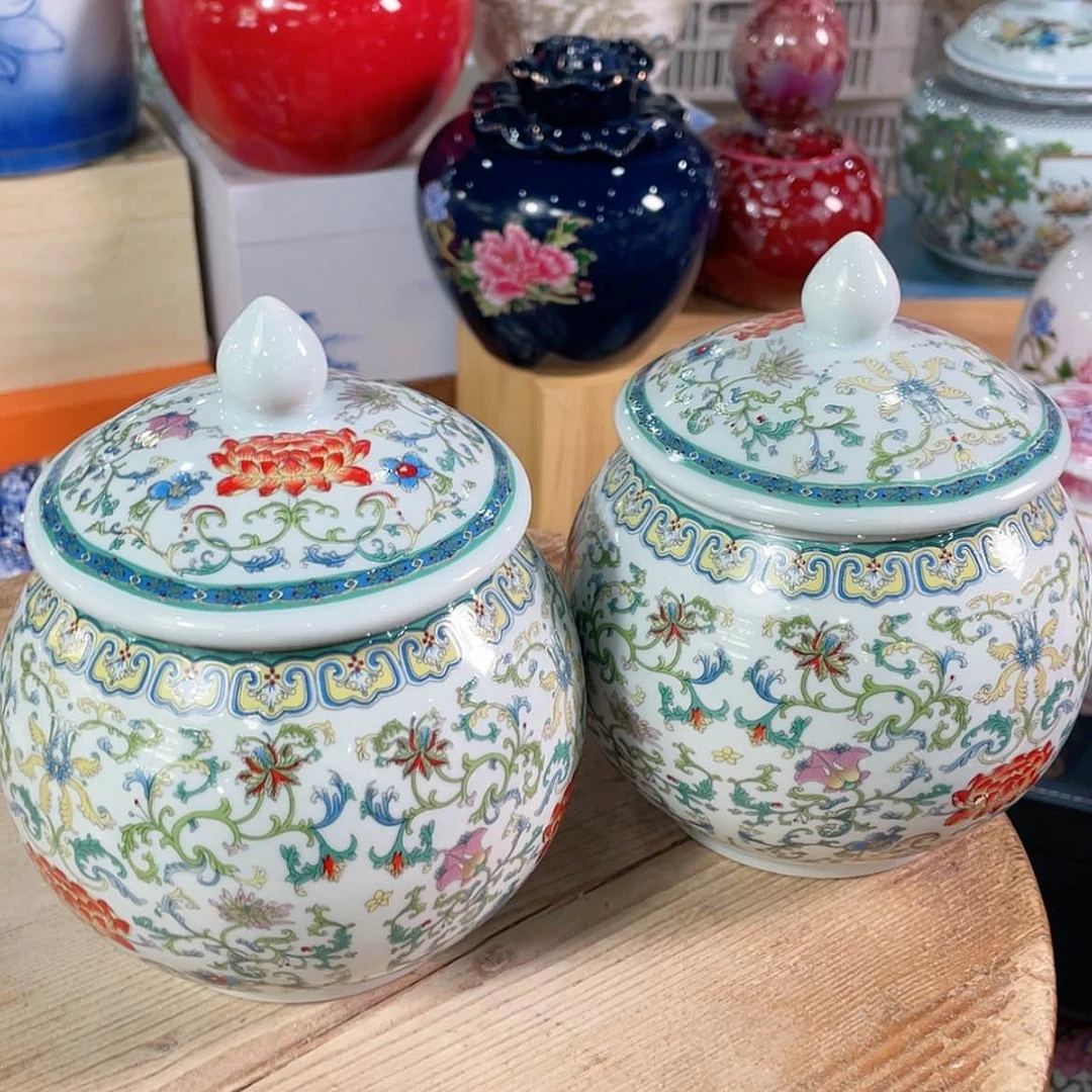 【闪购商品】罐陶瓷茶叶罐密封罐