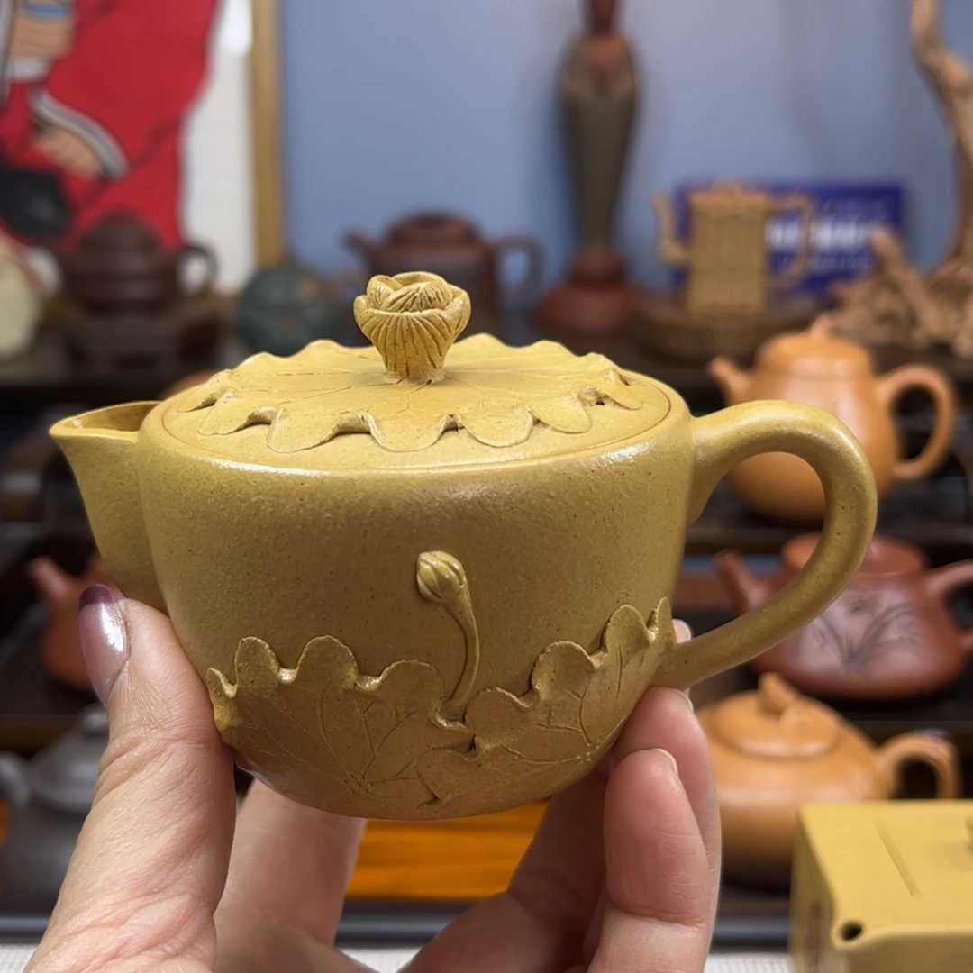 紫砂茶具半手工制作