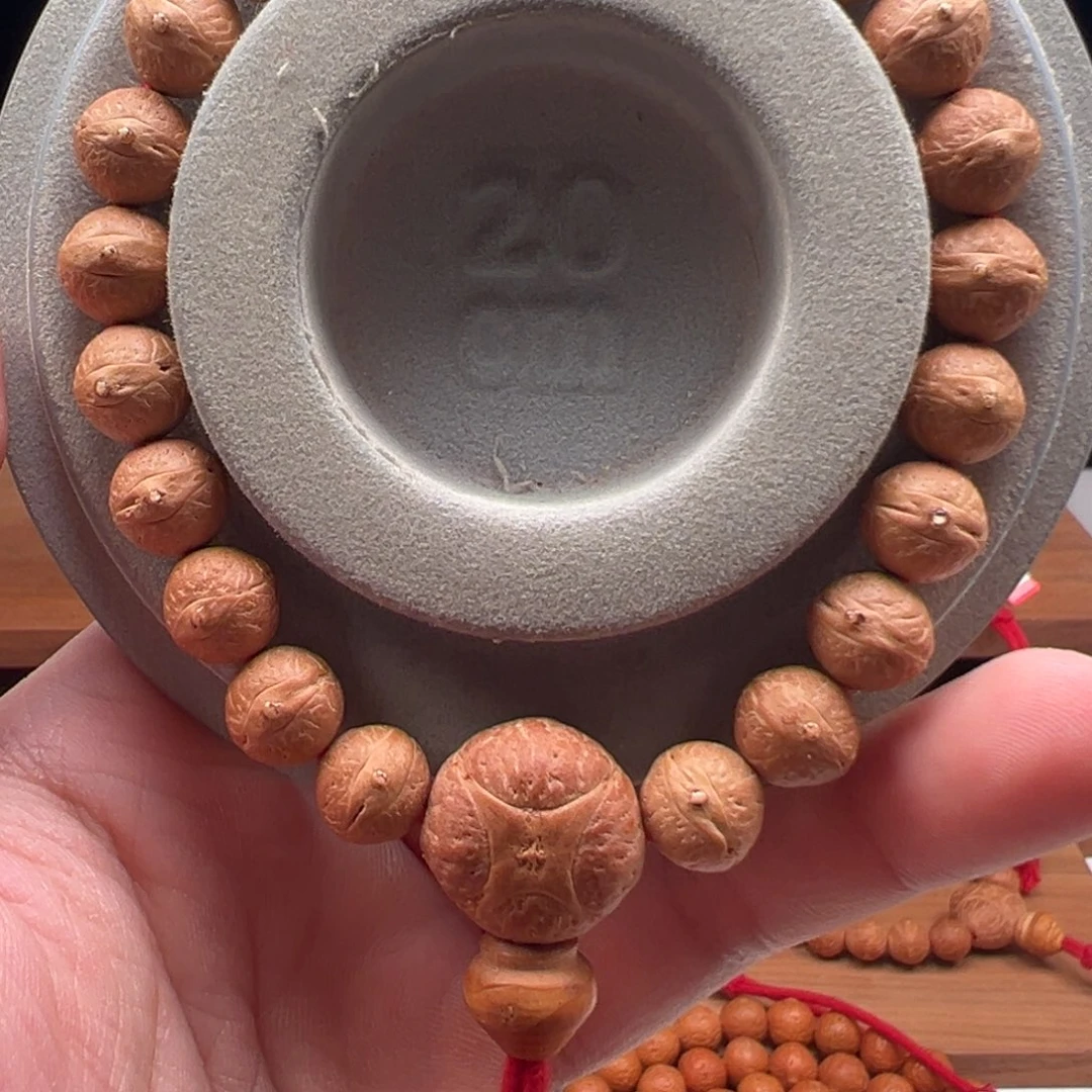A***维把件凤眼菩提11尺寸实心籽