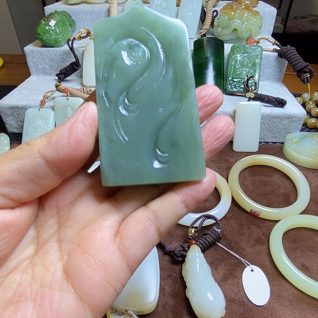 清***物和田玉未镶嵌手串