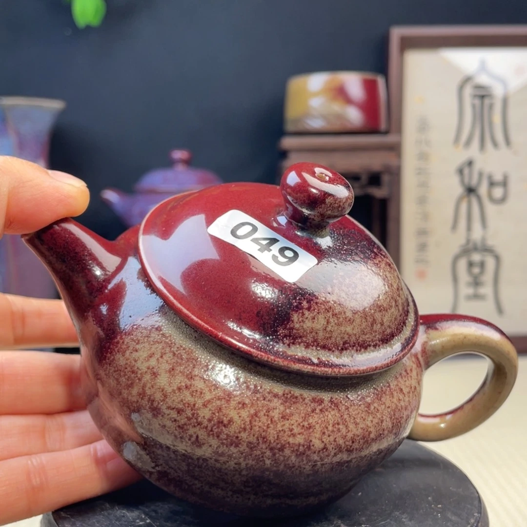 其他钧瓷半手工 茶壶。