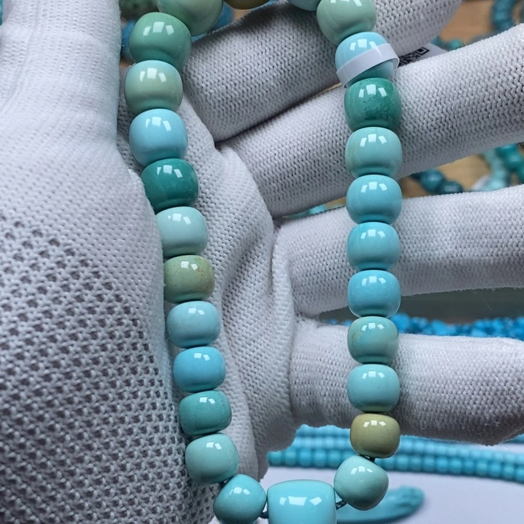 绿松石未镶嵌原矿纯干料绿松石