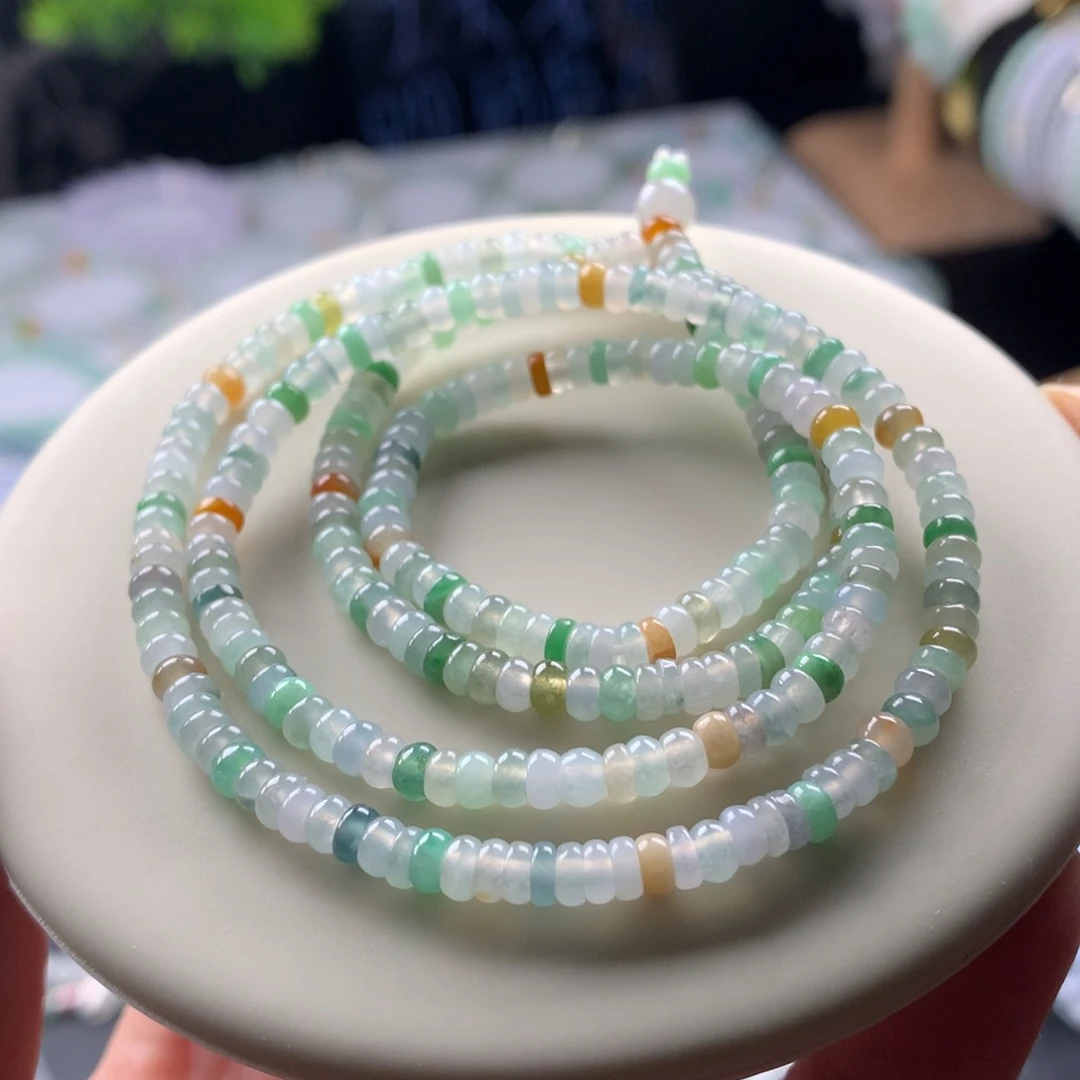 翡翠未镶嵌手链卡4