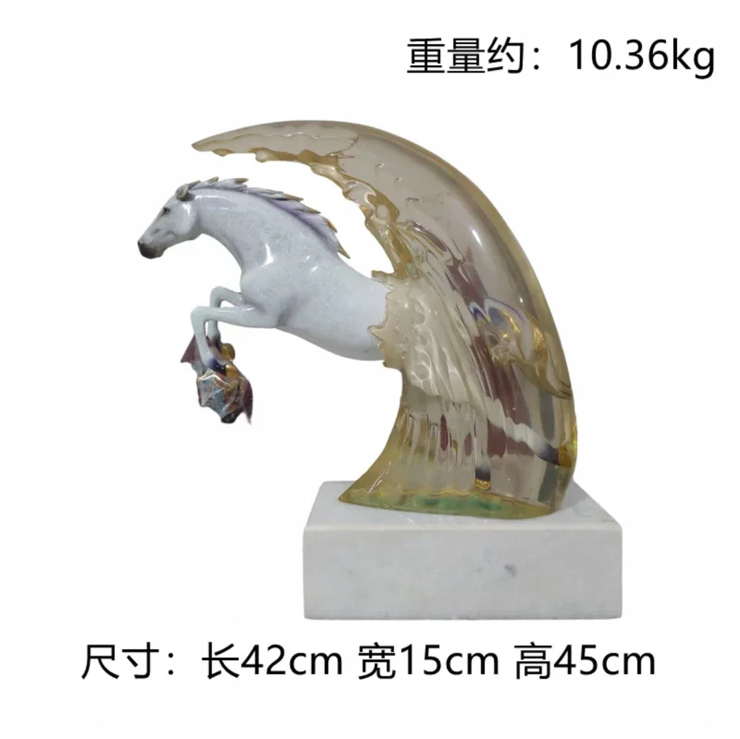 【本尼家】Q113铜雕塑摆件创意家居装饰42*15*45cm