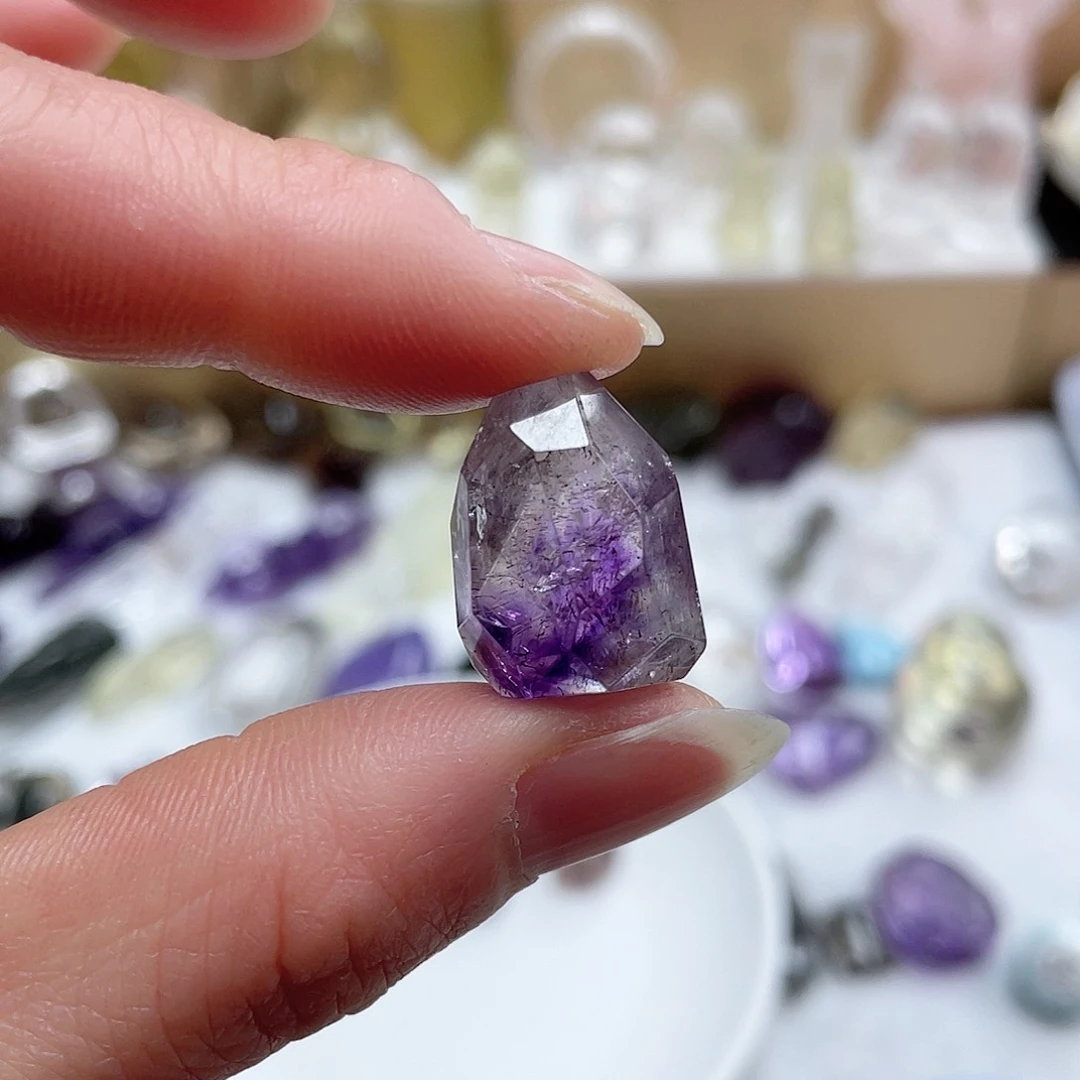 水晶珠宝半成品未镶嵌7136