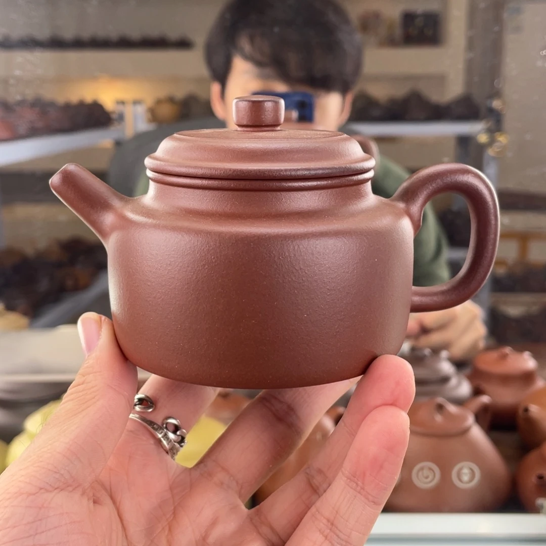 紫砂茶壶150cc红皮龙茶壶