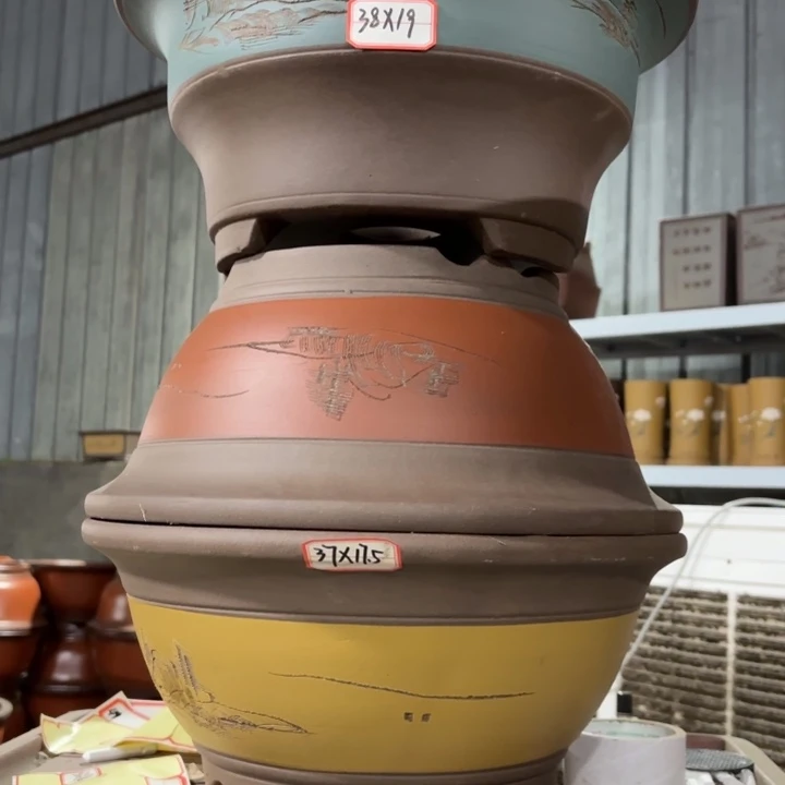 花盆紫砂100-3。