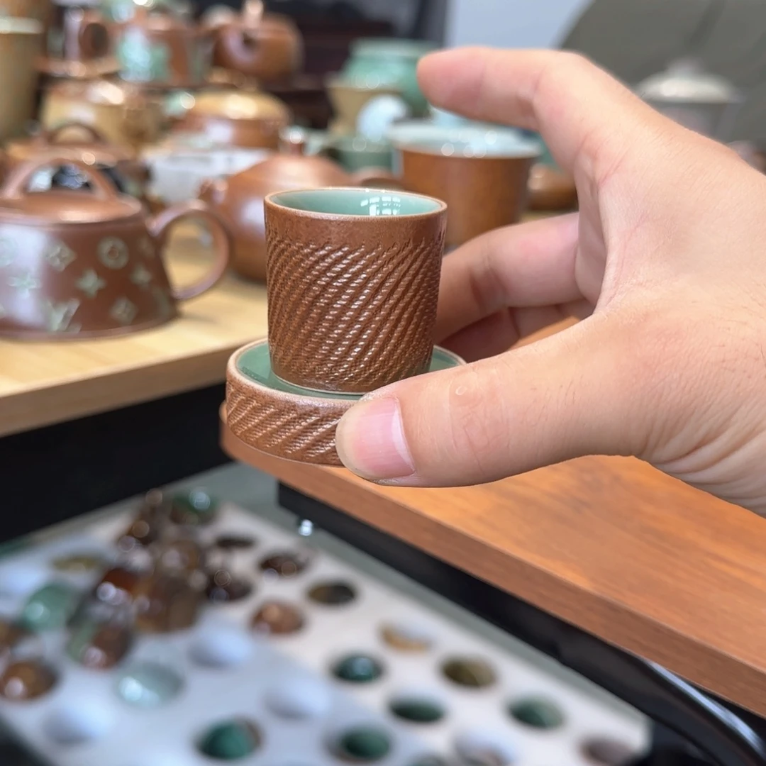 小金茶具青瓷茶器