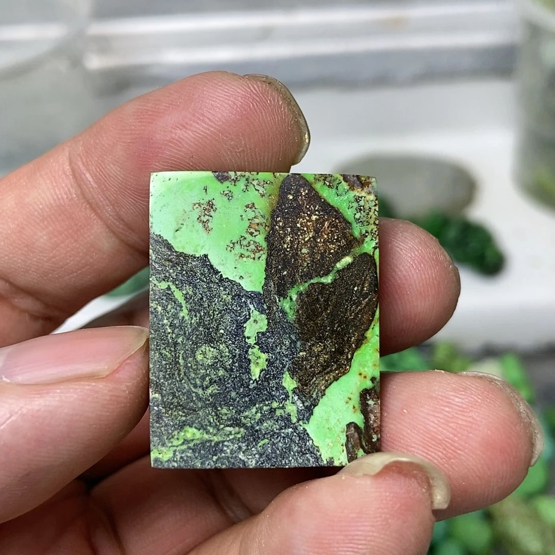 绿松石珠宝奇石未镶嵌