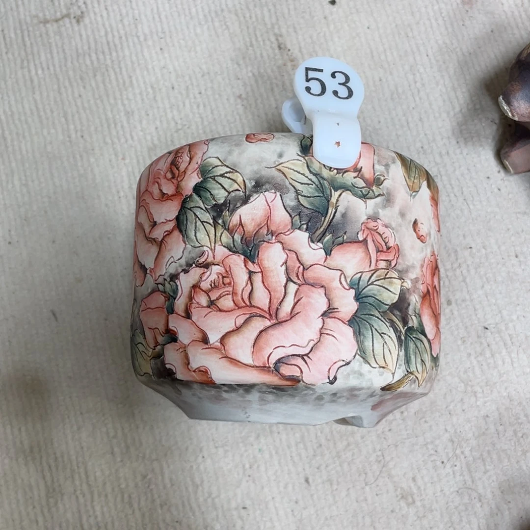 紫砂花盆M*萍陶瓷多肉花盆精品