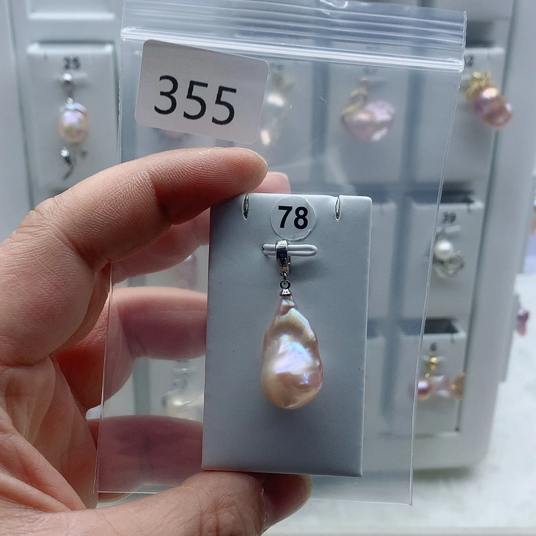 吊坠(不含链)合金淡水珍珠