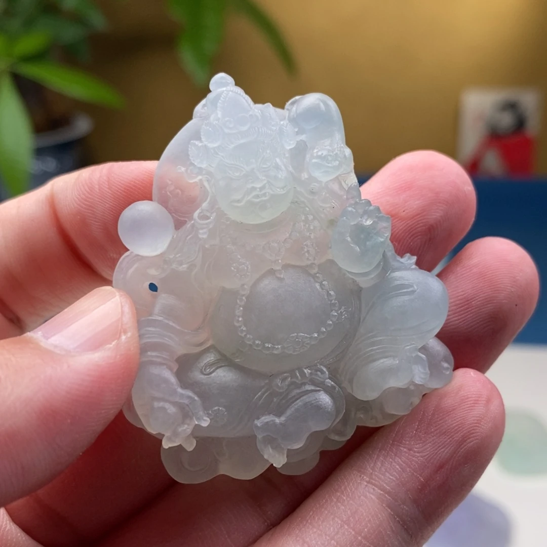 定制翡翠未镶嵌客服链接勿拍