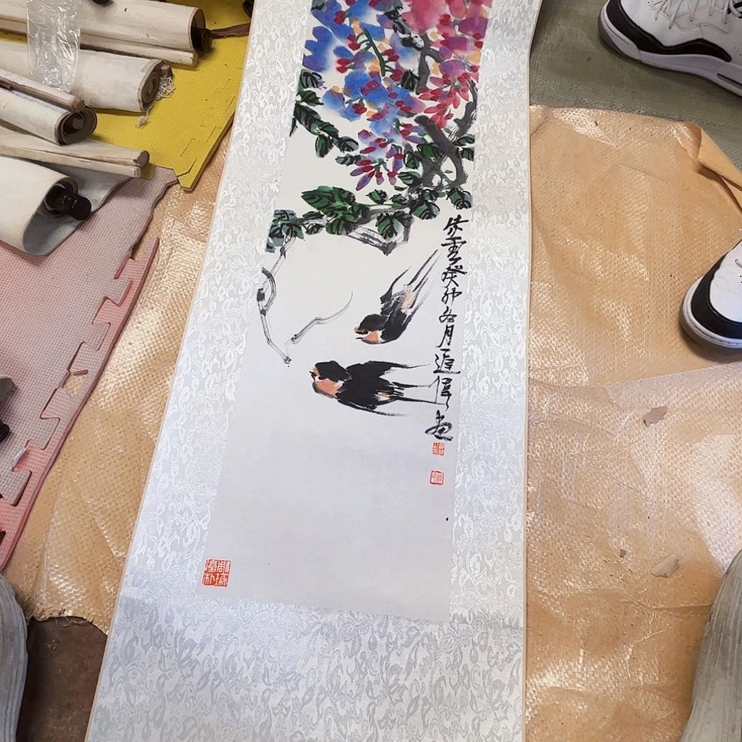 摆件，轴坏，破损，水渍都是正常的