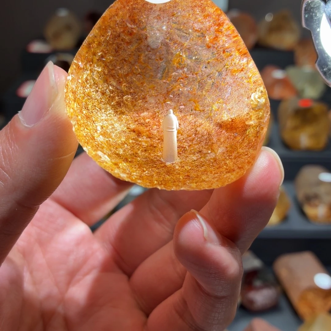 水晶未镶嵌珠宝半成品