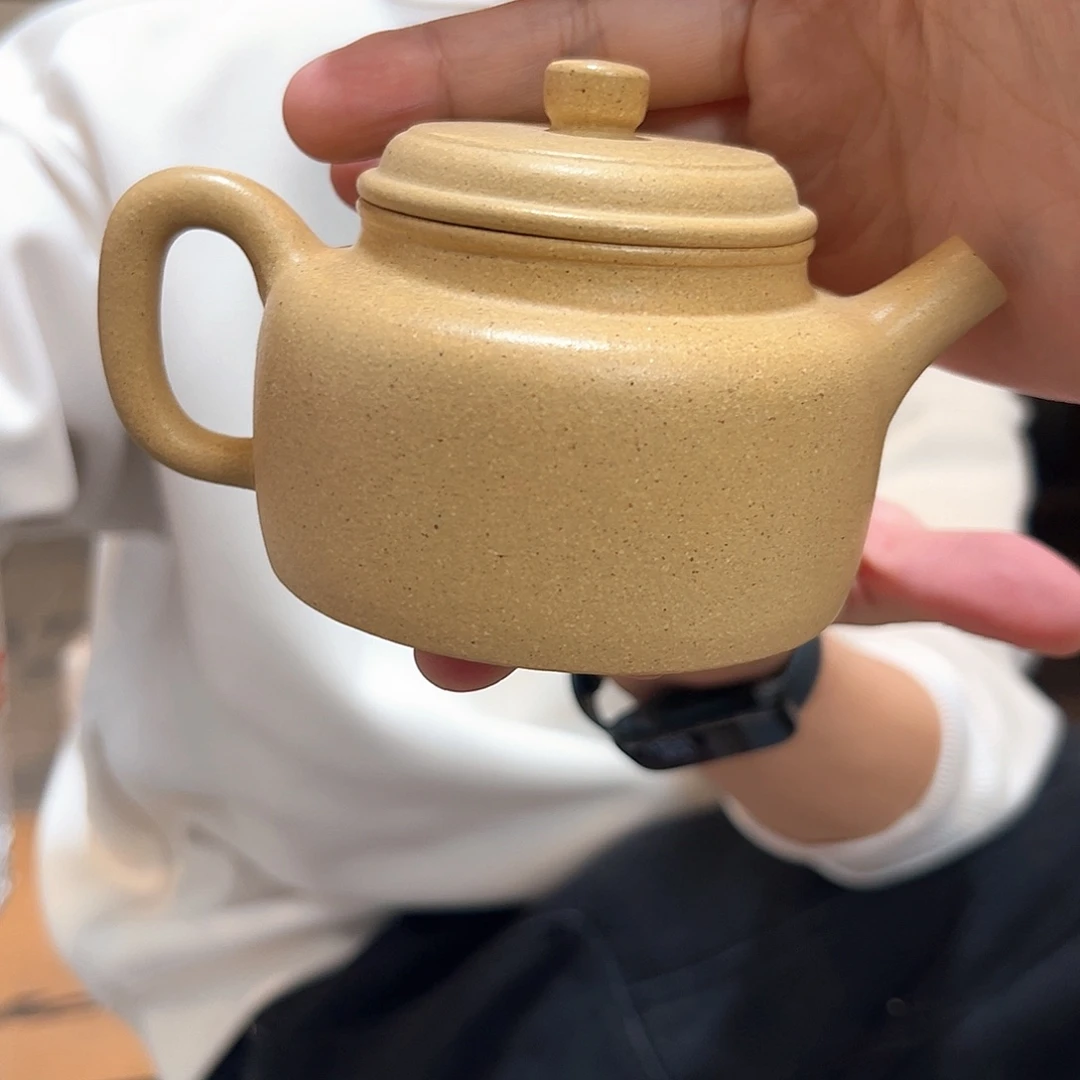 紫砂茶壶本绿德钟瑕