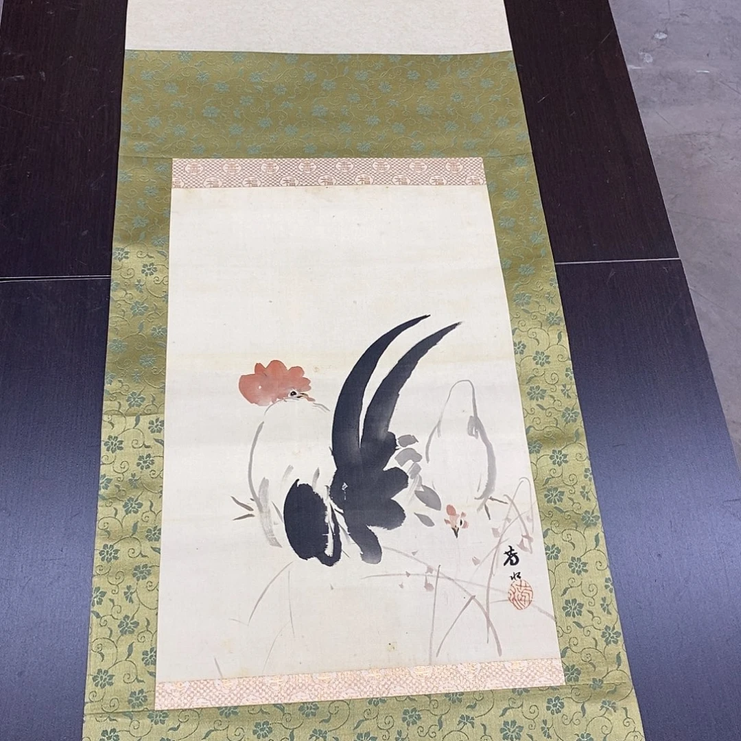 横款装饰画动物画