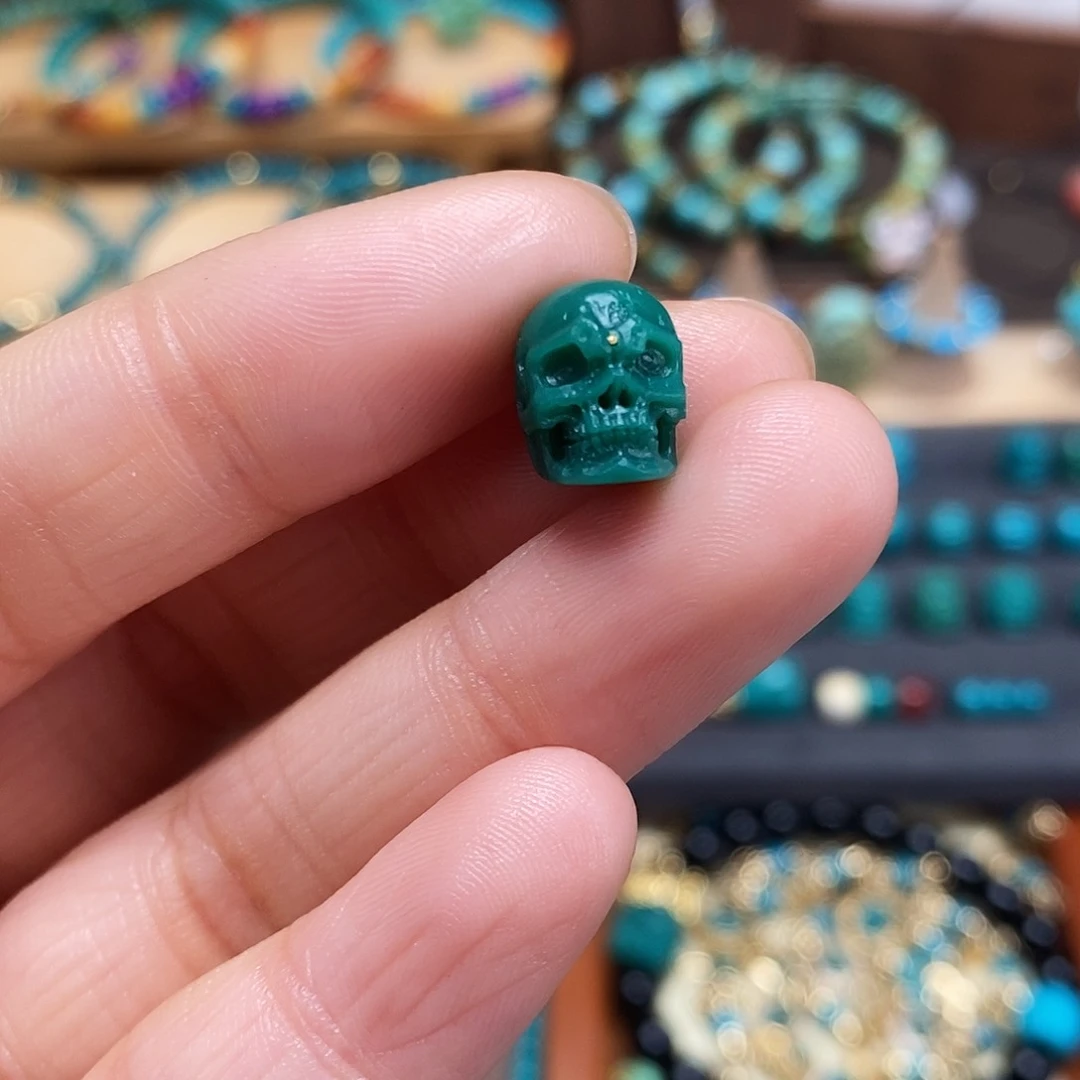 绿松石珠宝奇石未镶嵌