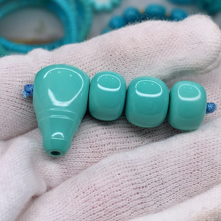 绿松石未镶嵌老型套装