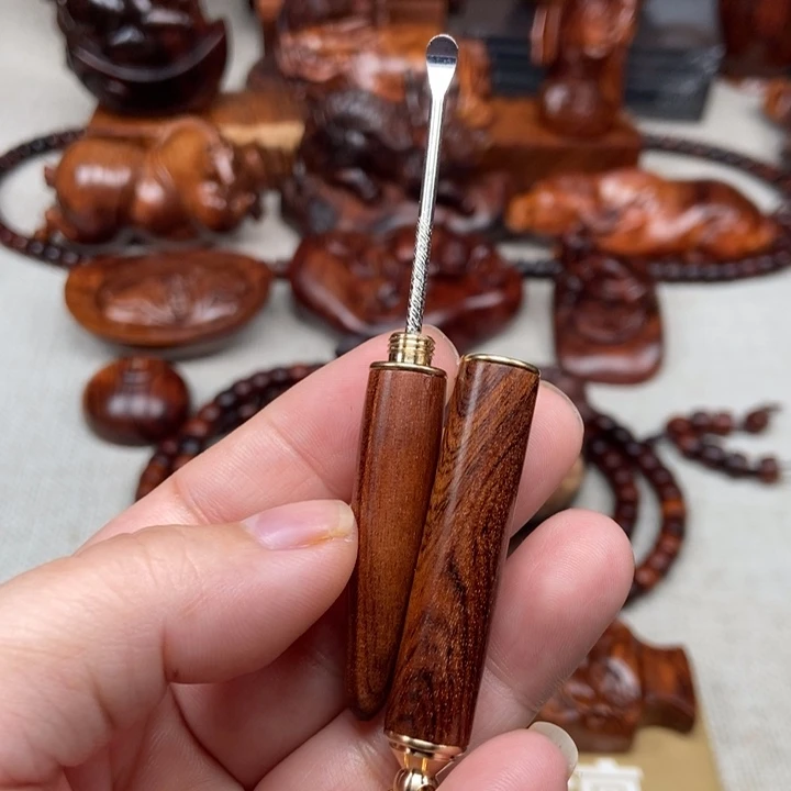 把件黄花梨/降香黄檀挖耳勺