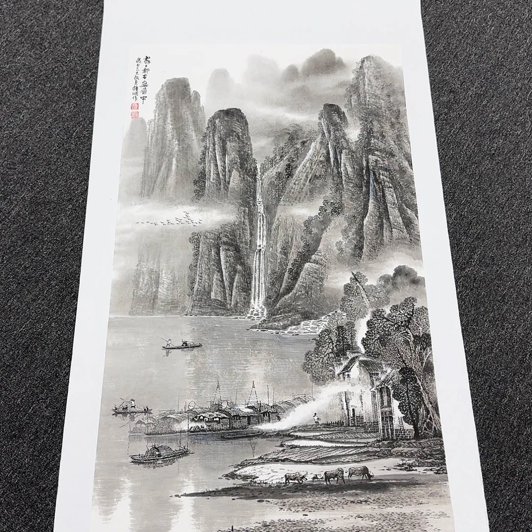国画莫桂明三尺精品精品