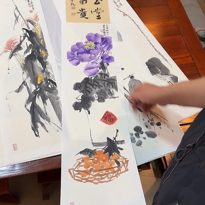 乾***院书法玉堂富贵蒋春民