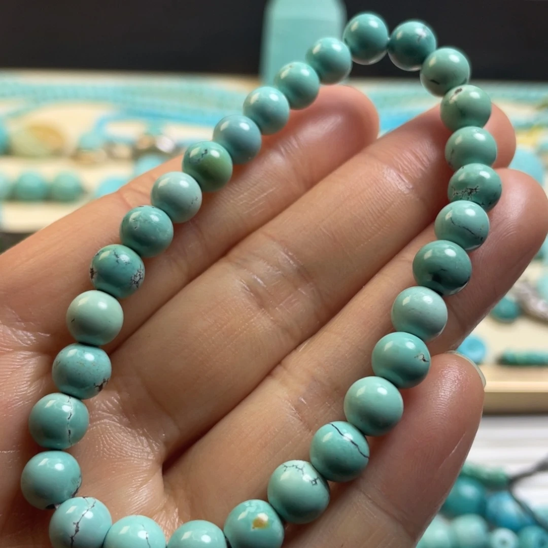 绿松石未镶嵌颈饰