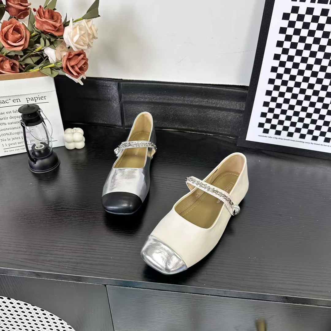 春季上新经典时尚百搭休闲单鞋女气质软底欧若风冷粘工艺155-3