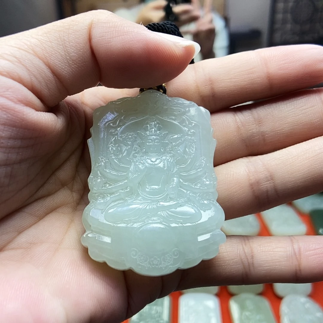 颈饰未镶嵌和田玉꧁****꧂