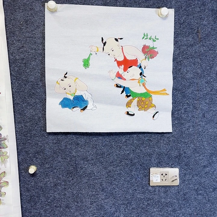 国画国画人物作品