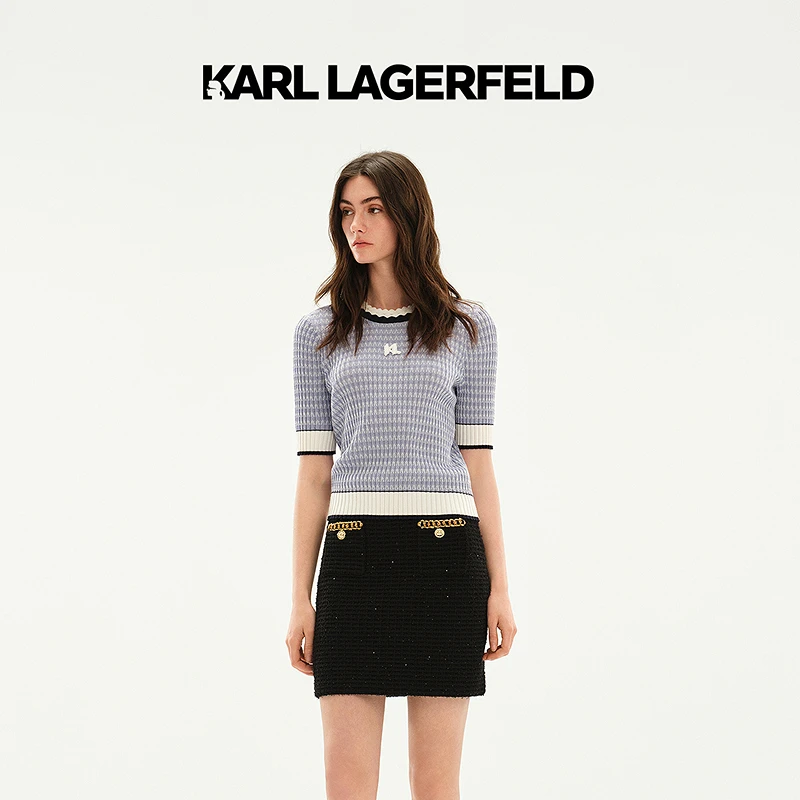 【大可专属】KARLLAGERFELD夏新款套头衫老佛爷M22E2323