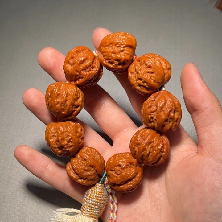 文玩核桃把件粗筋手串982