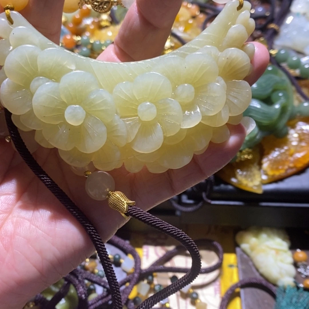 【闪购商品】岫玉毛衣链未镶嵌