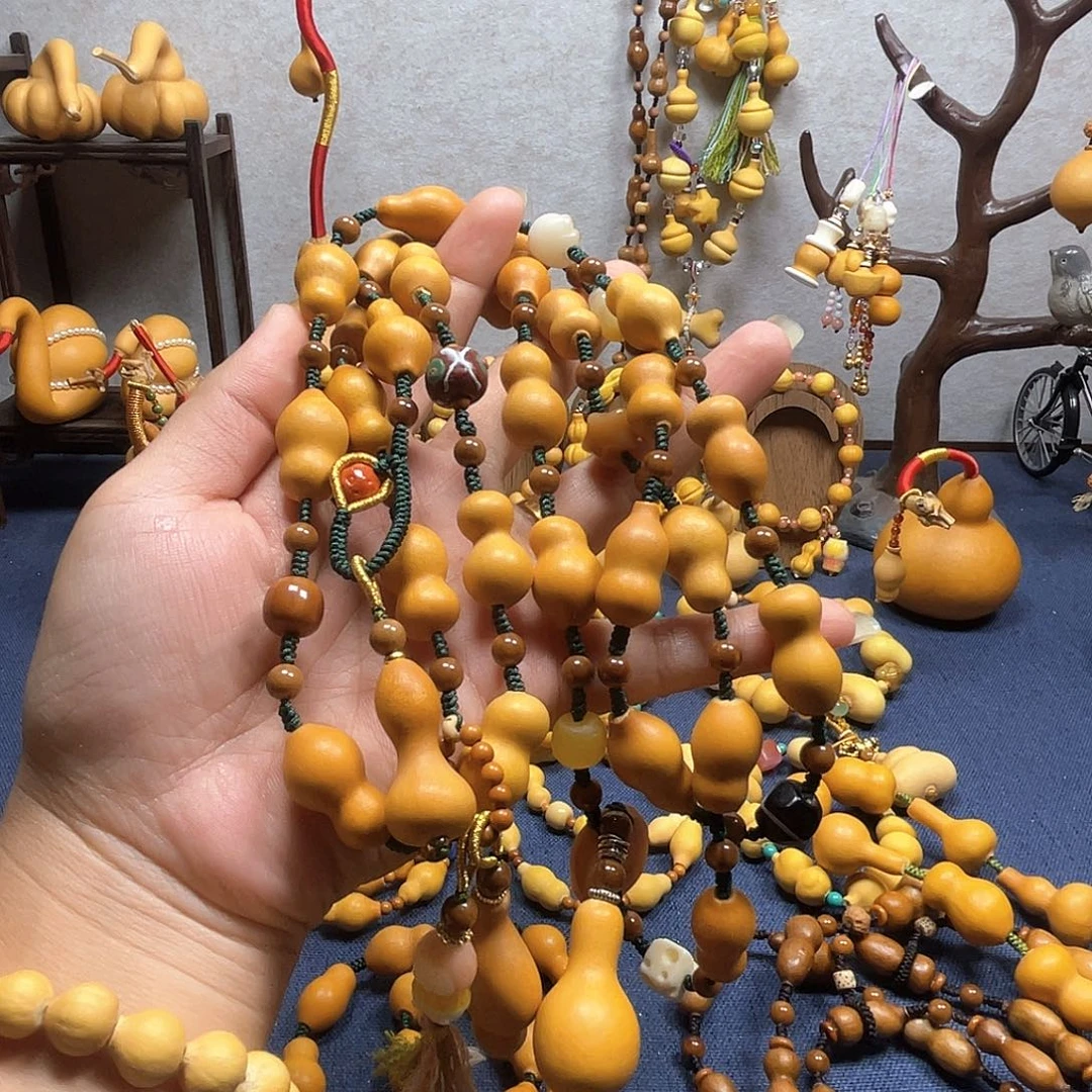 清***心纯天然葫芦手工制作