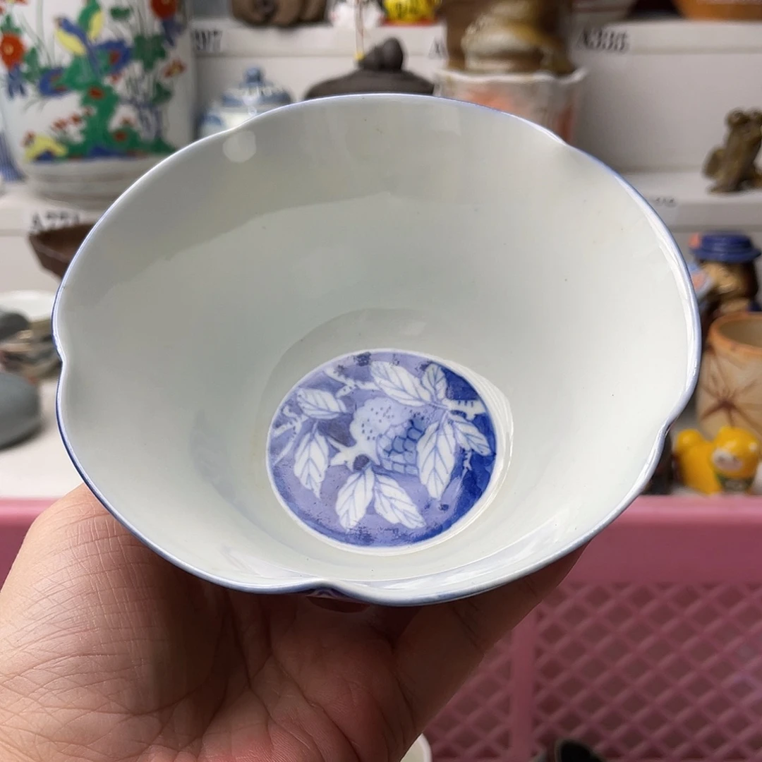 瓷片面*包#陶艺作品 #原创